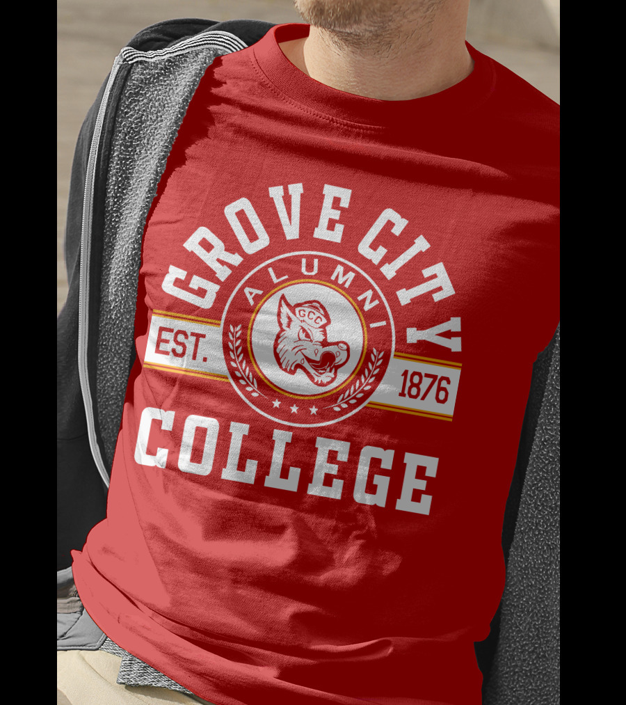 Grove City College Alumni Est. 1876 GCC T-Shirt