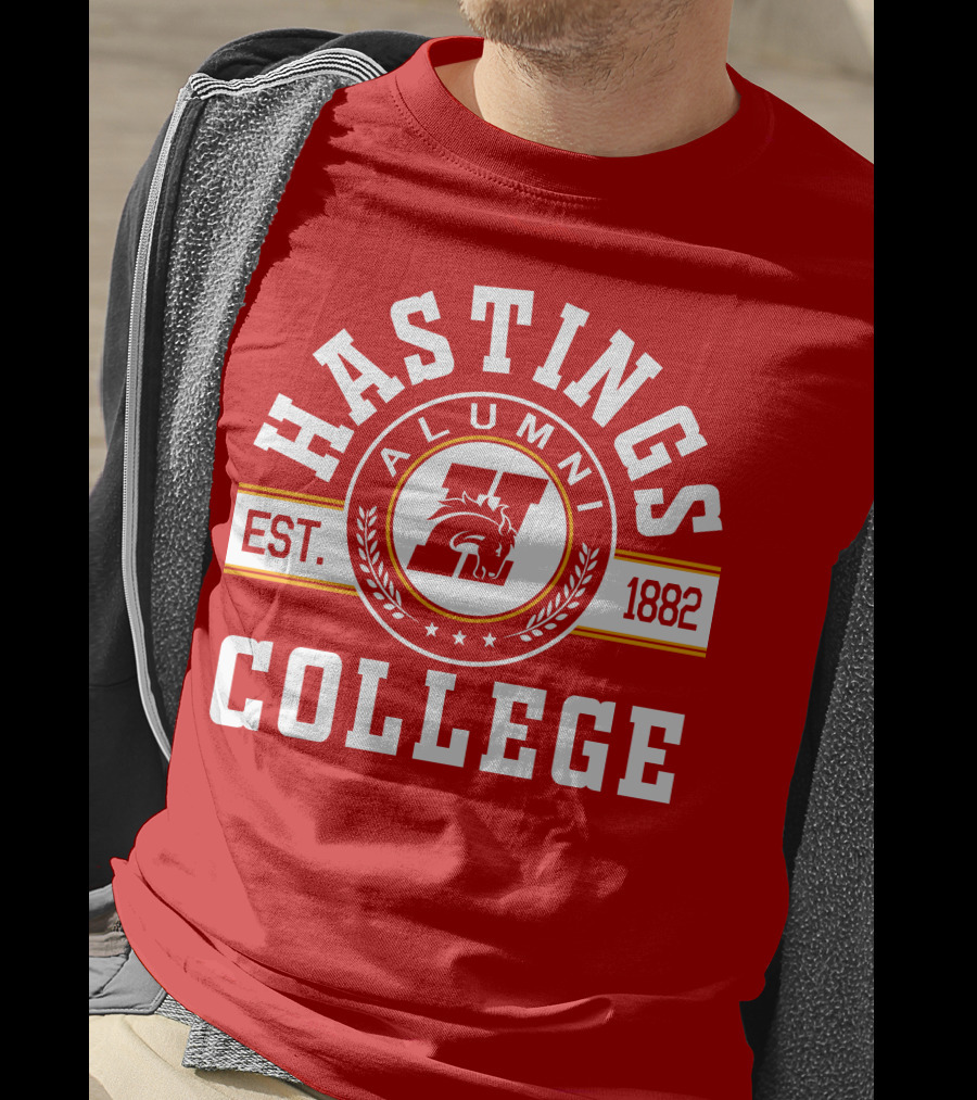 Hastings College Alumni Est. 1882 Ram T-Shirt