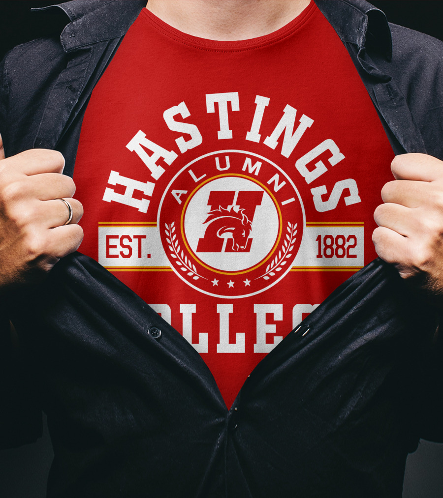 Hastings College Alumni Est. 1882 Ram T-Shirt