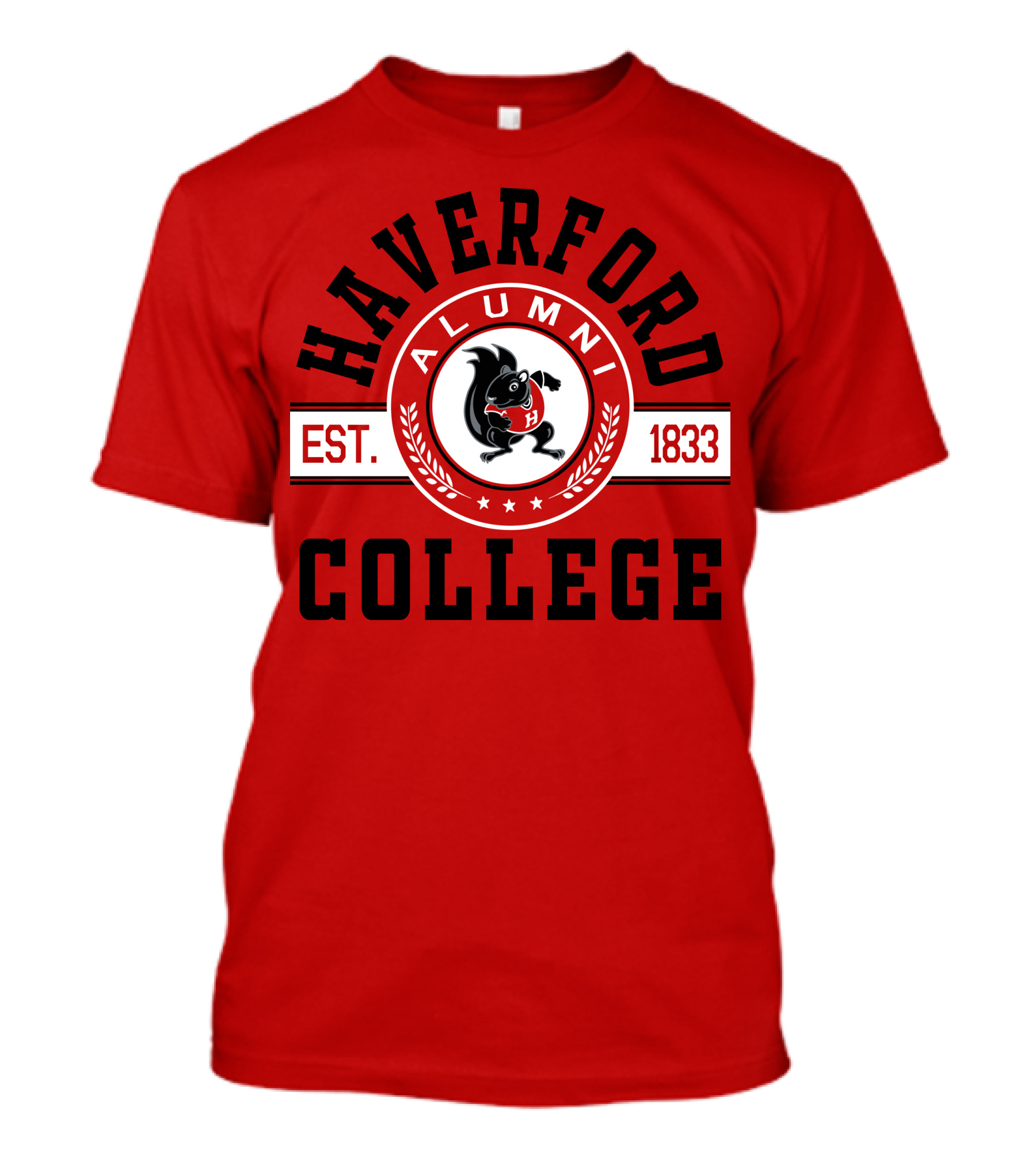 Haverford College Alumni Est. 1833 T-Shirt