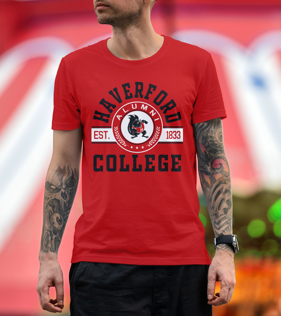 Haverford College Alumni Est. 1833 T-Shirt