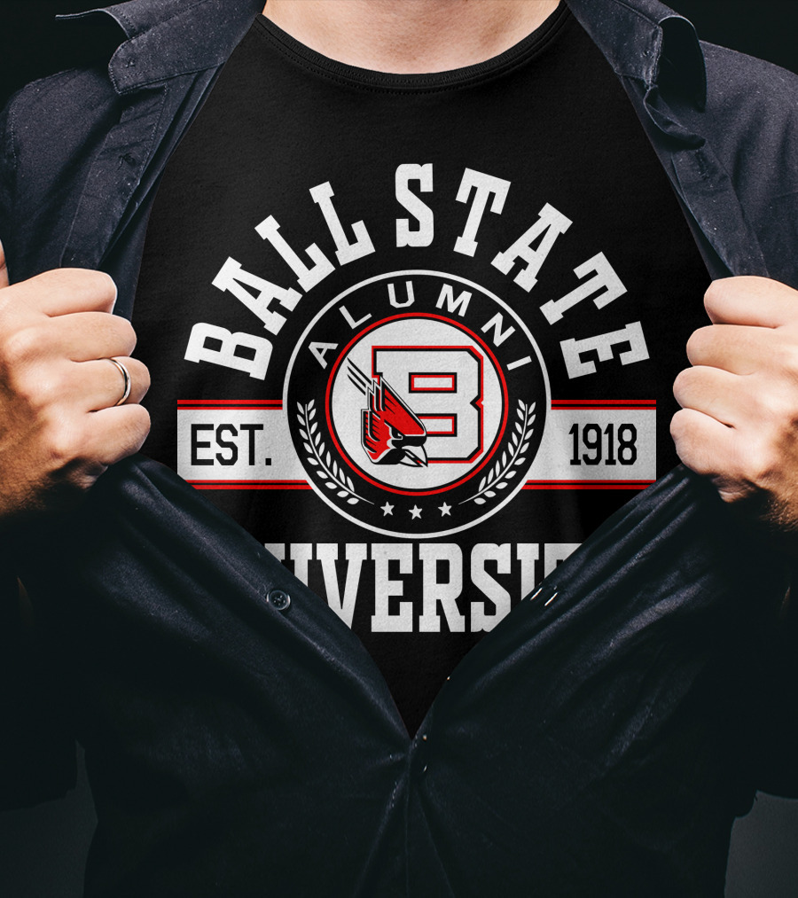 Ball State University Alumni Est. 1918 T-Shirt