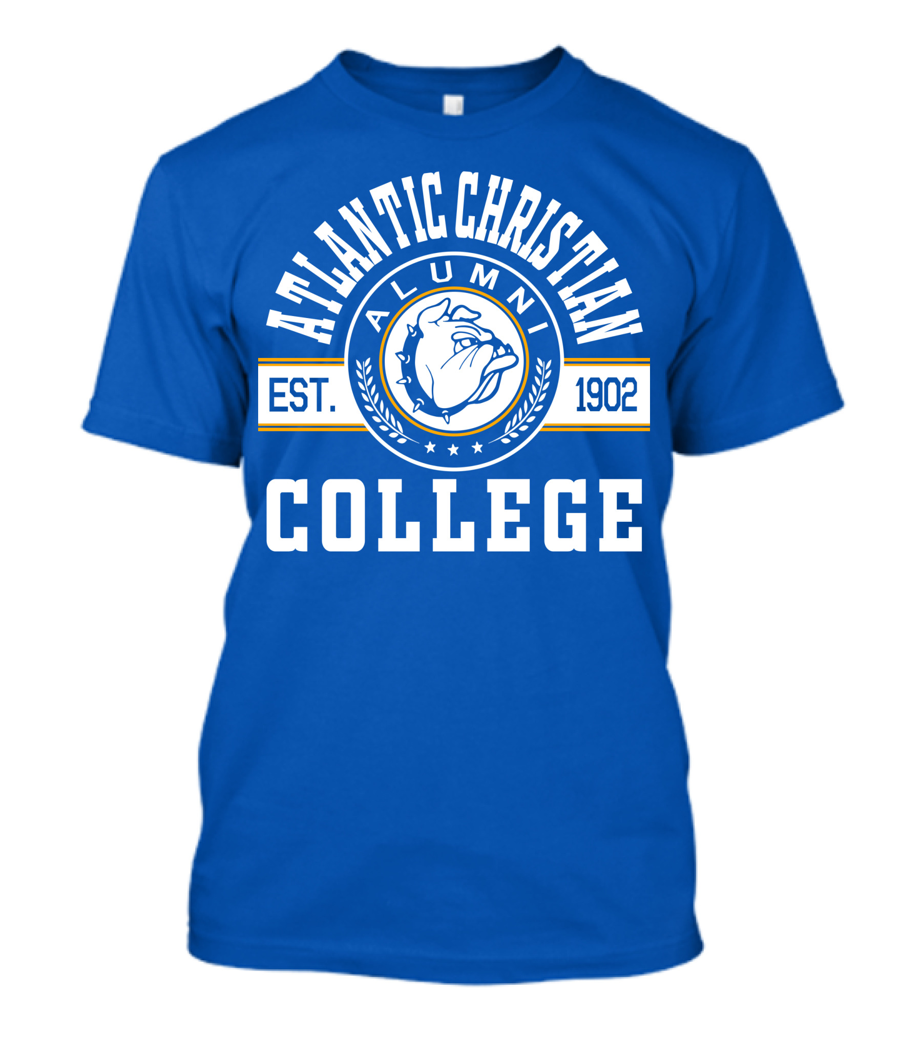 Atlantic Christian College Alumni Bulldog Est. 1902 T-Shirt