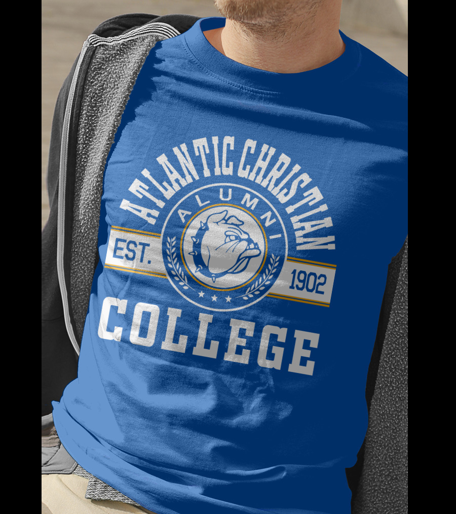 Atlantic Christian College Alumni Bulldog Est. 1902 T-Shirt