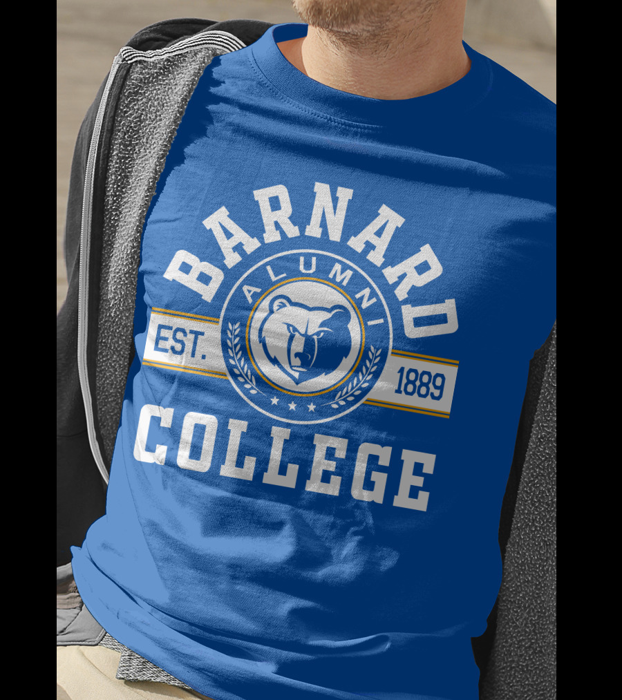 Barnard College Alumni Est. 1889 Bear T-Shirt