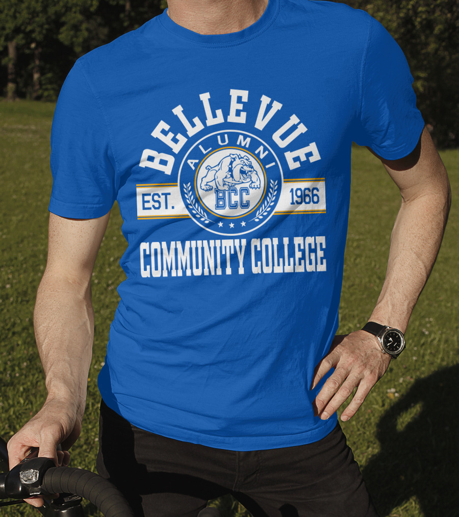 Bellevue Community College Alumni Est. 1966 BCC Bulldog T-Shirt