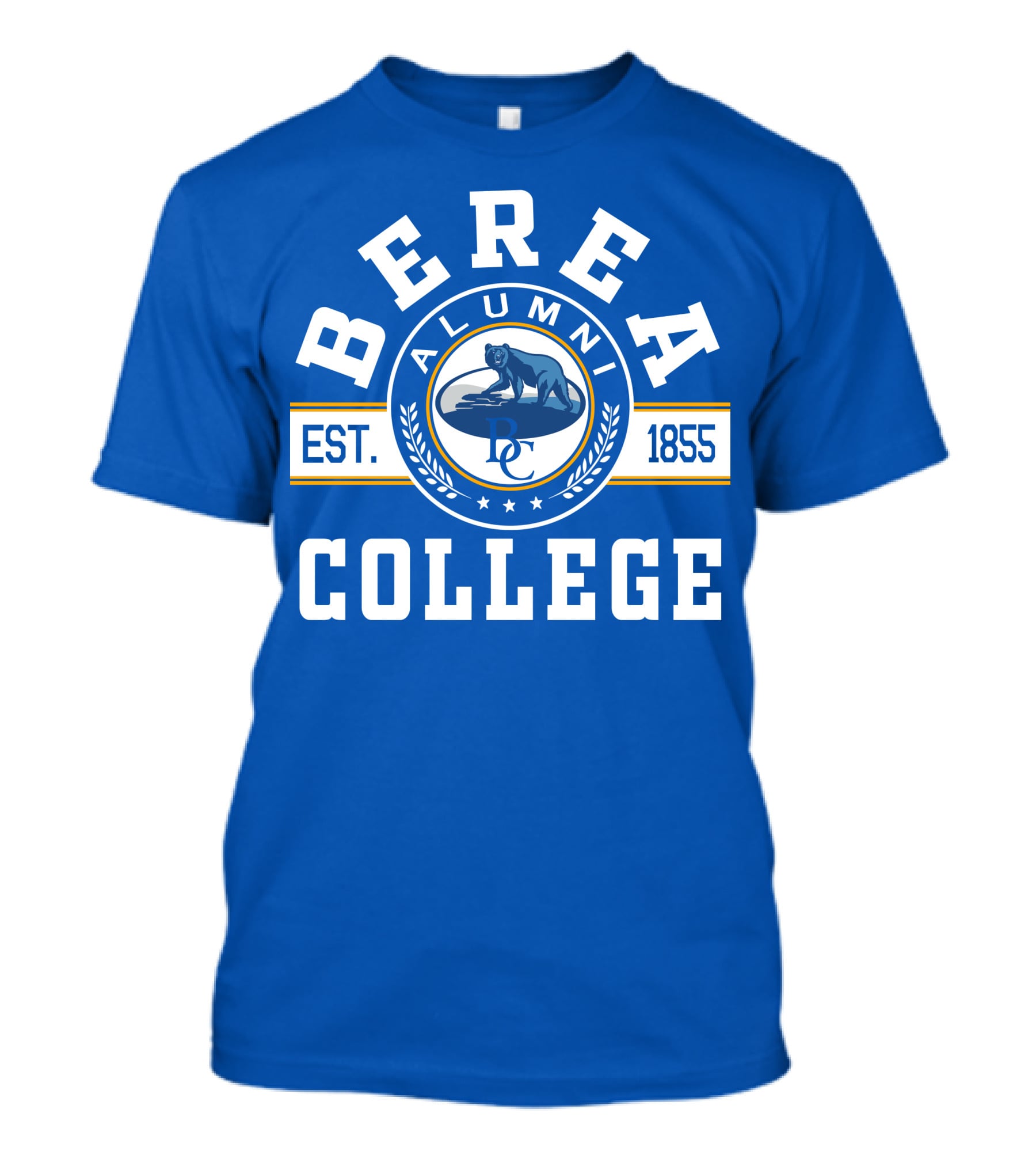 Berea College Alumni Est. 1855 Bear T-Shirt