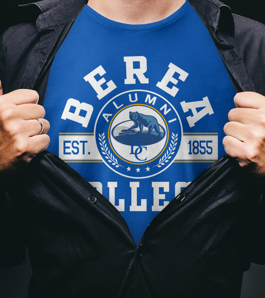 Berea College Alumni Est. 1855 Bear T-Shirt