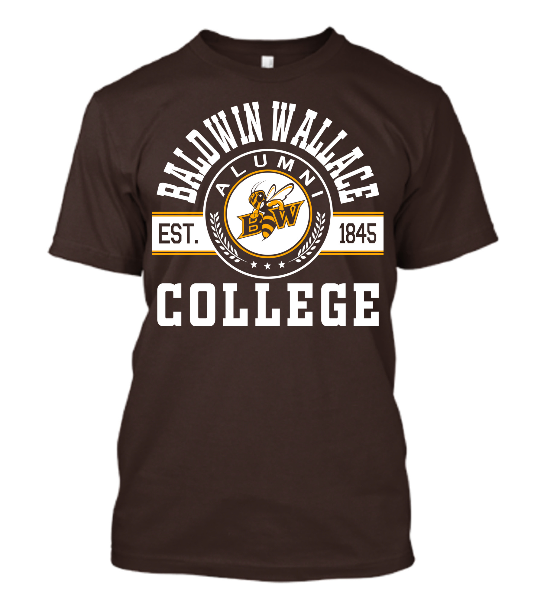 Baldwin Wallace College Alumni Est. 1845 Bee T-Shirt