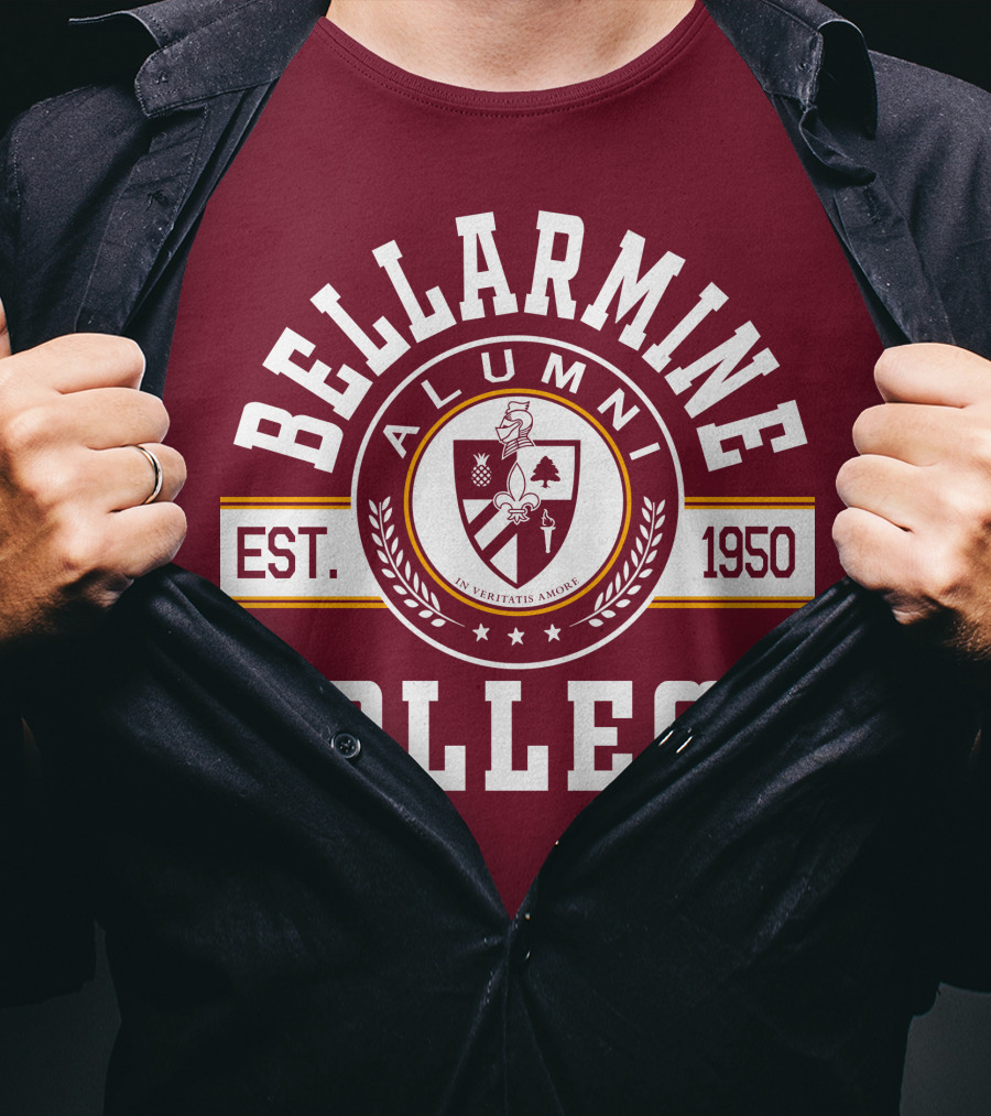 Bellarmine Alumni College Est. 1950 Crest T-Shirt