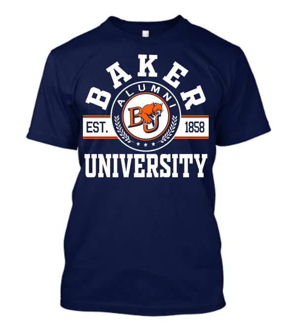 Baker University Alumni BJ Est. 1858 T-Shirt