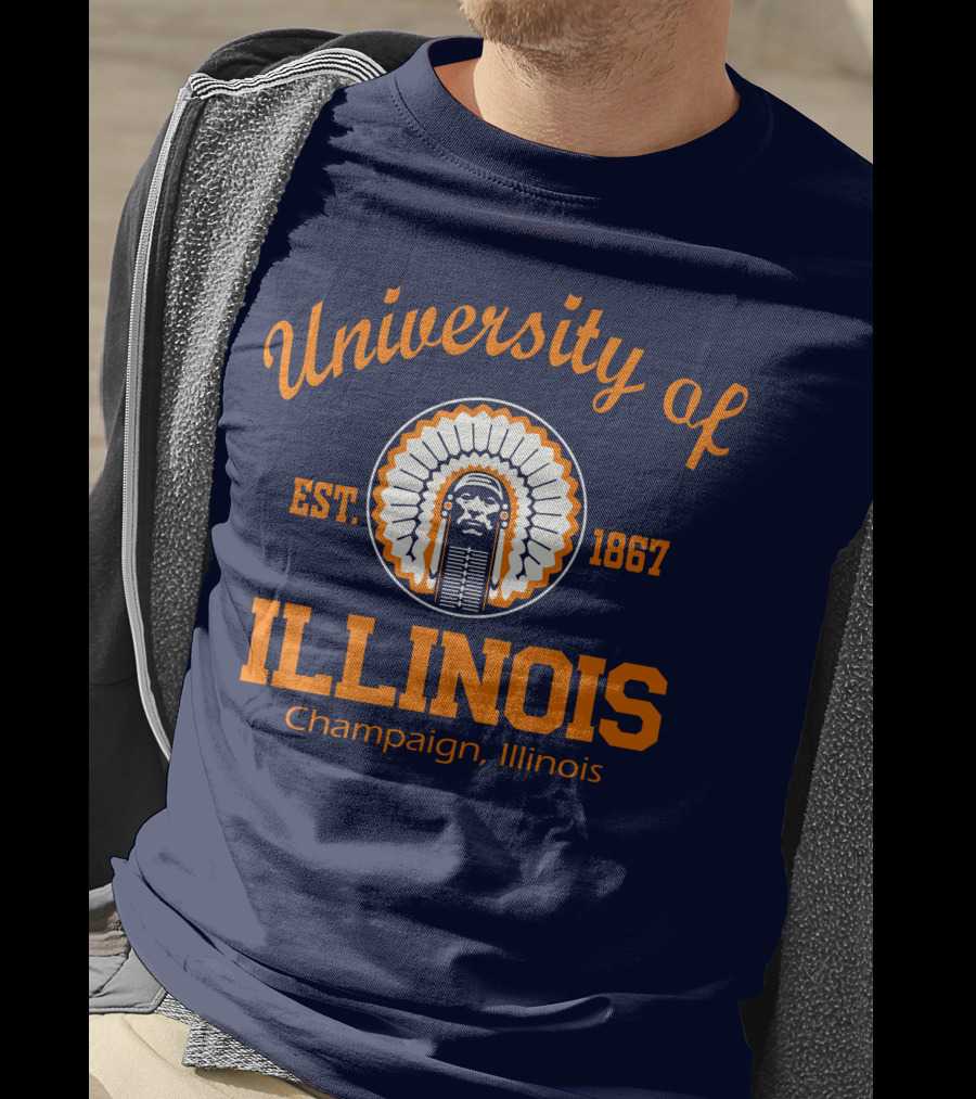 University Of Illinois Est. 1867 Champaign Illinois T-Shirt