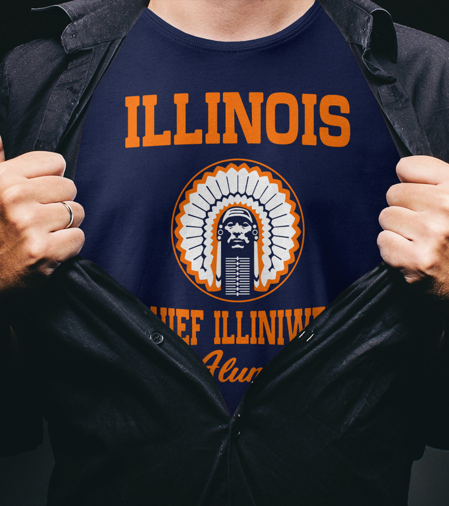 Illinois Chief Illiniwek Alumni T-Shirt