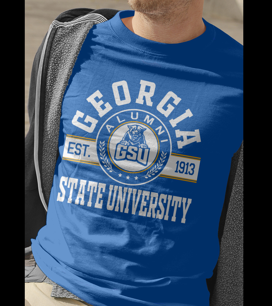 Georgia State University Alumni GSU Panther Est. 1913 T-Shirt