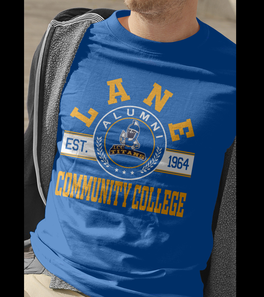 Lane Community College Alumni EST 1964 LCC Titans T-Shirt