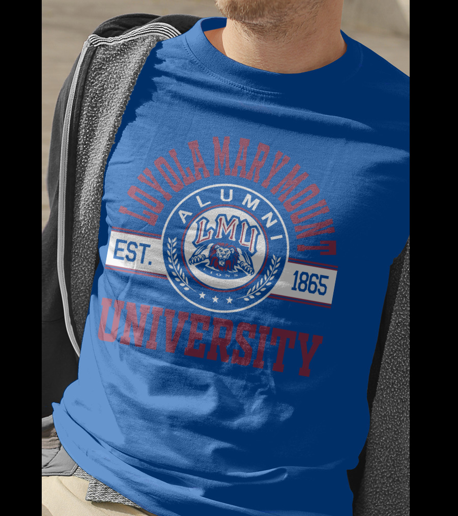 Loyola Marymount University Alumni LMU Lions Est. 1865 T-Shirt