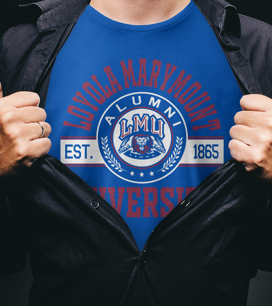 Loyola Marymount University Alumni LMU Lions Est. 1865 T-Shirt
