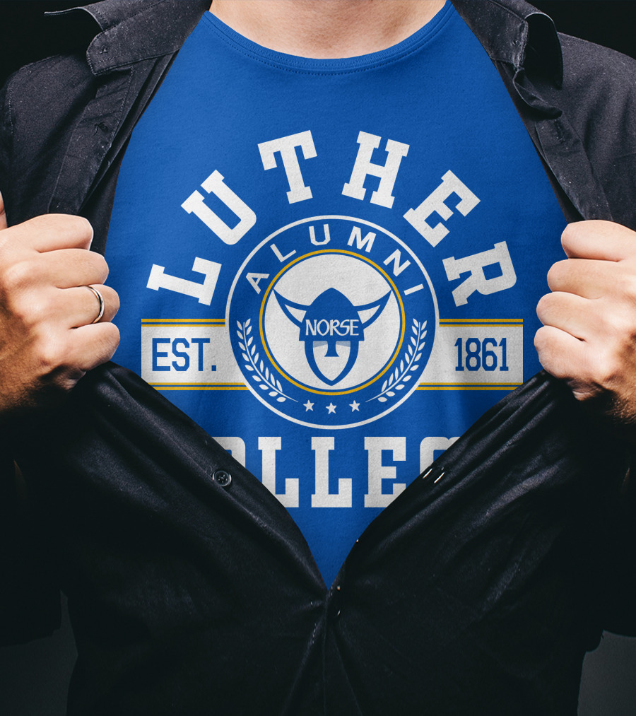 Luther College Alumni Norse Est. 1861 T-Shirt