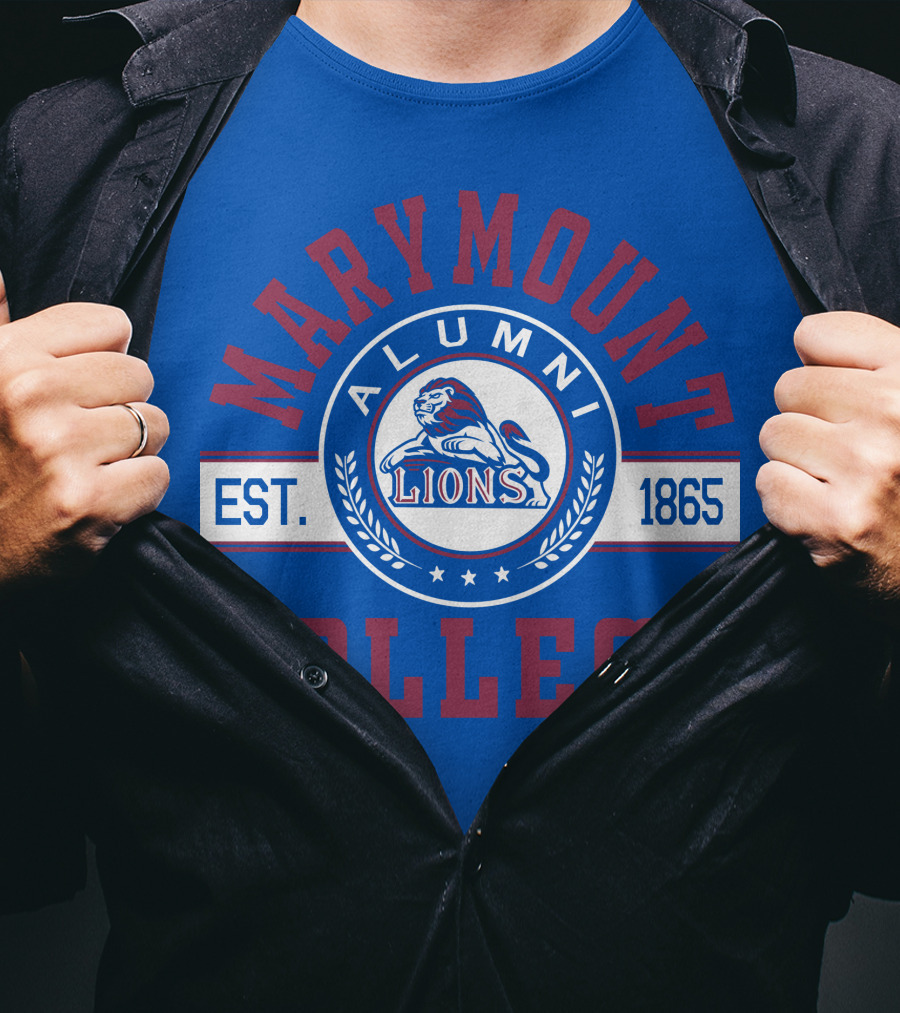 Marymount College Alumni Lions Est. 1865 T-Shirt