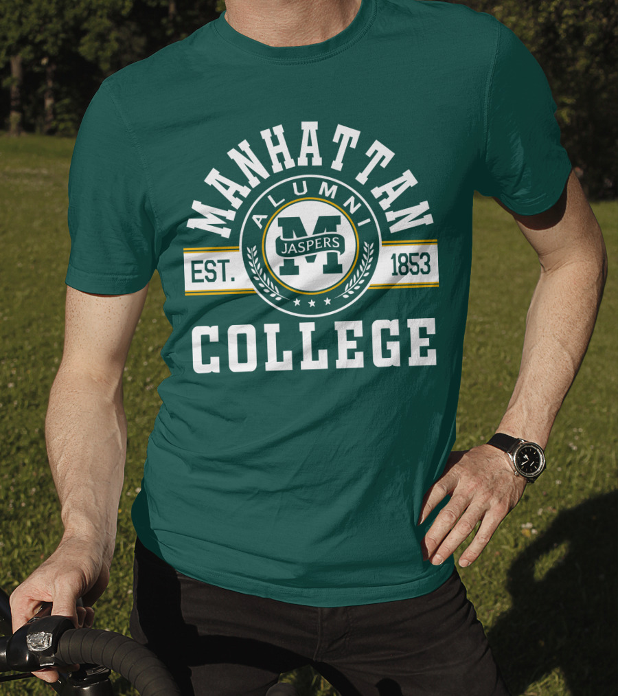 Manhattan College Alumni Jaspers Est. 1853 T-Shirt