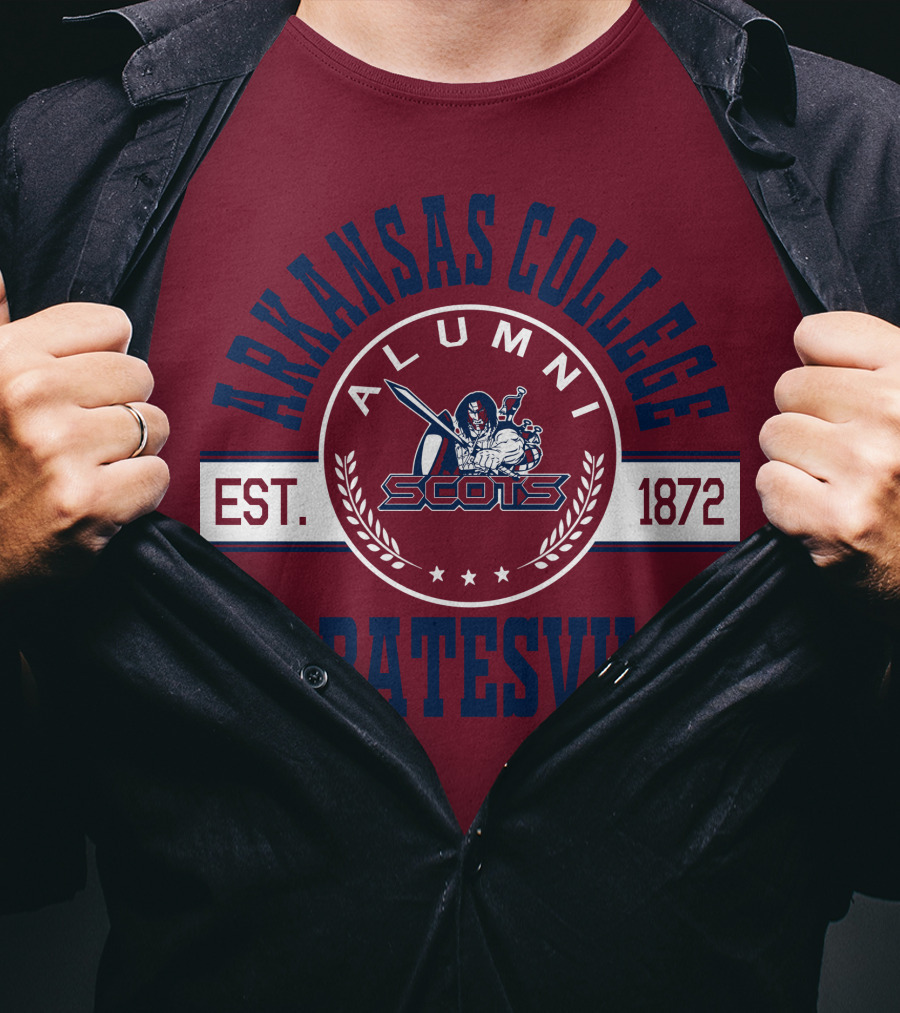 Arkansas College Alumni Scots Est. 1872 At Batesville T-Shirt