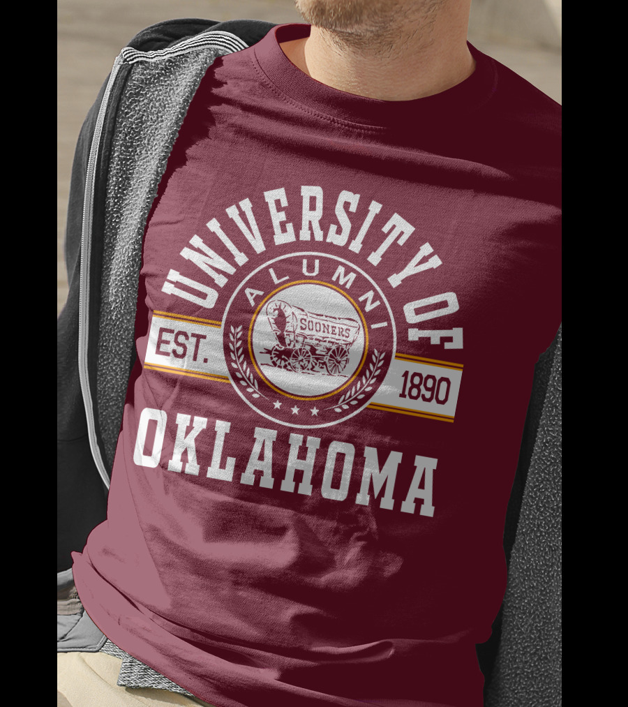 University Of Oklahoma Alumni Sooners Est. 1890 T-Shirt