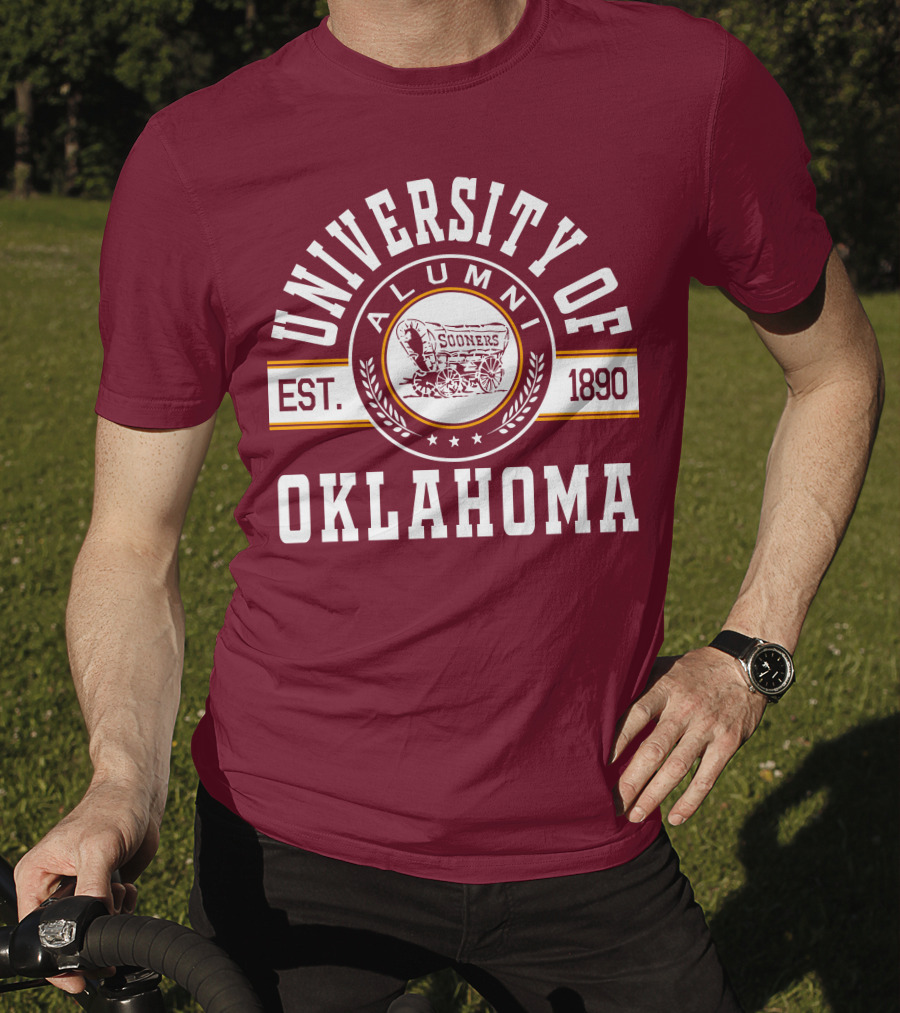 University Of Oklahoma Alumni Sooners Est. 1890 T-Shirt