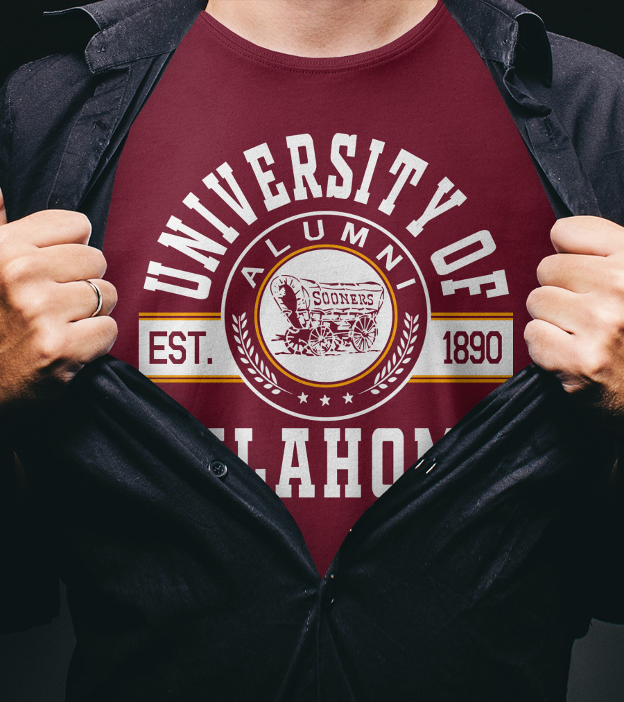 University Of Oklahoma Alumni Sooners Est. 1890 T-Shirt