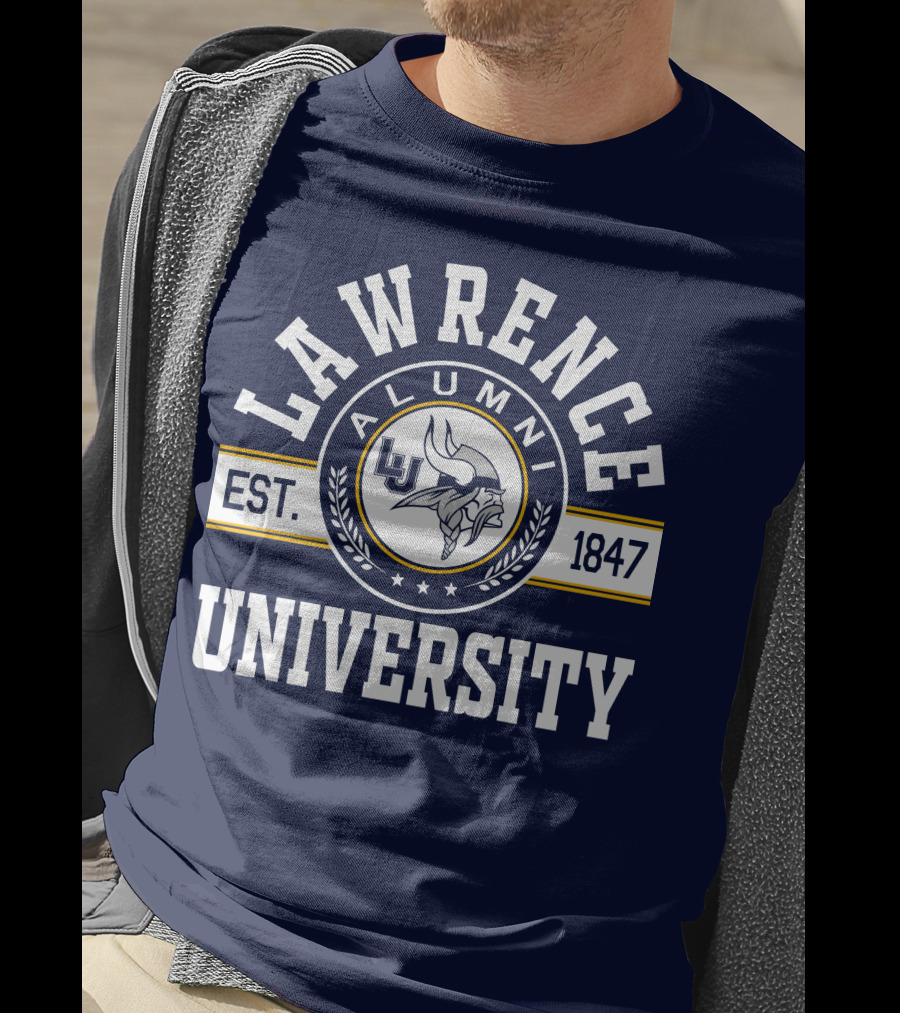 Lawrence University Alumni Est. 1847 Viking T-Shirt