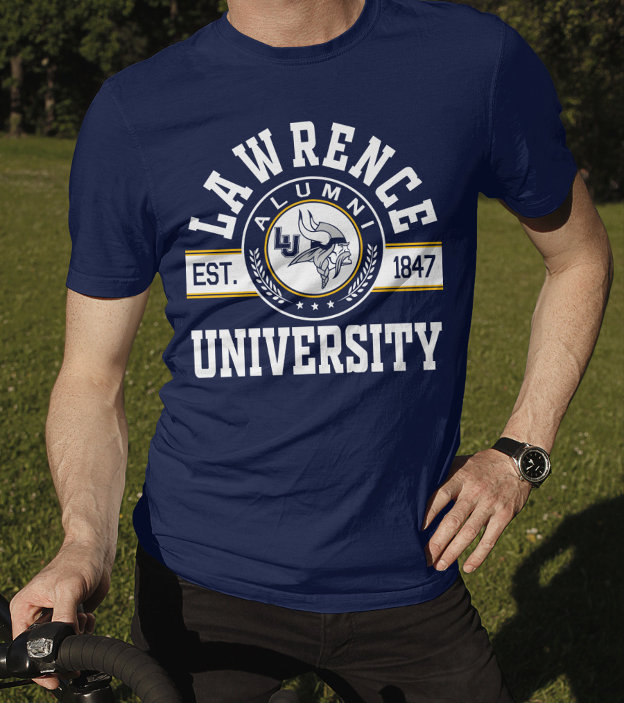 Lawrence University Alumni Est. 1847 Viking T-Shirt