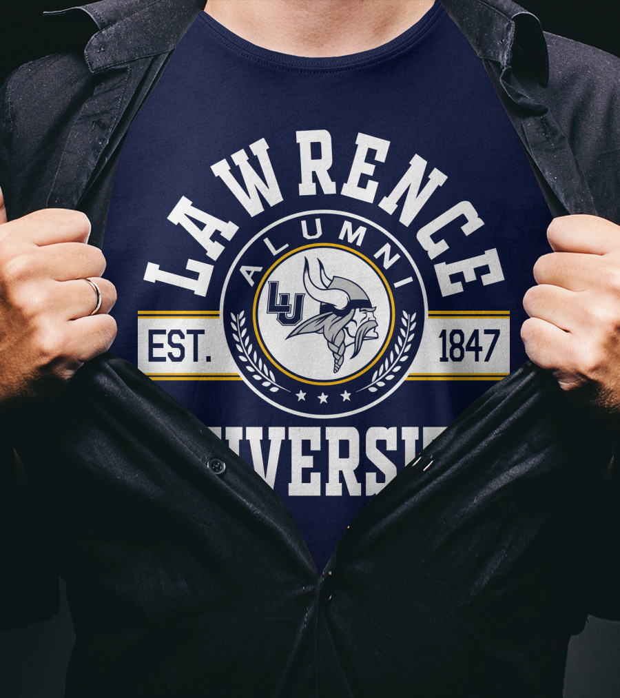 Lawrence University Alumni Est. 1847 Viking T-Shirt