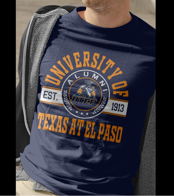 University Of Texas At El Paso UTEP Alumni Est. 1913 T-Shirt