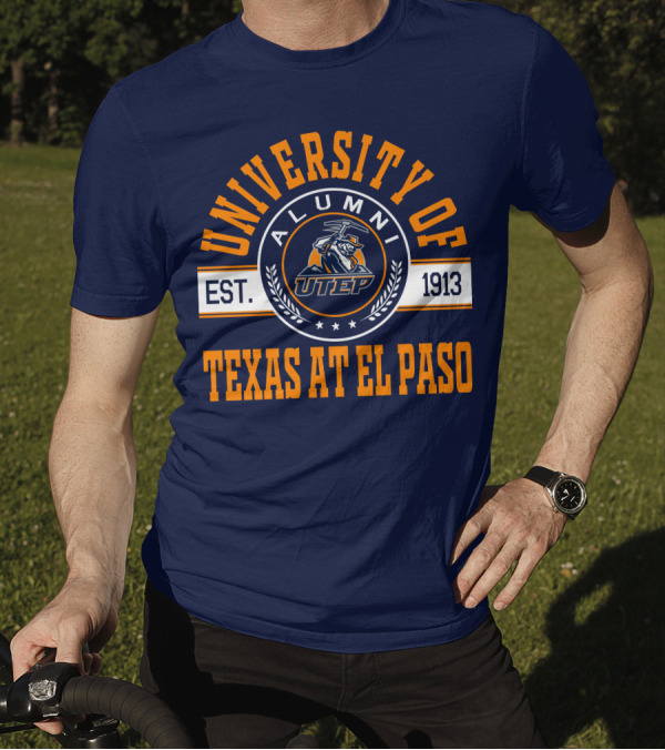 University Of Texas At El Paso UTEP Alumni Est. 1913 T-Shirt