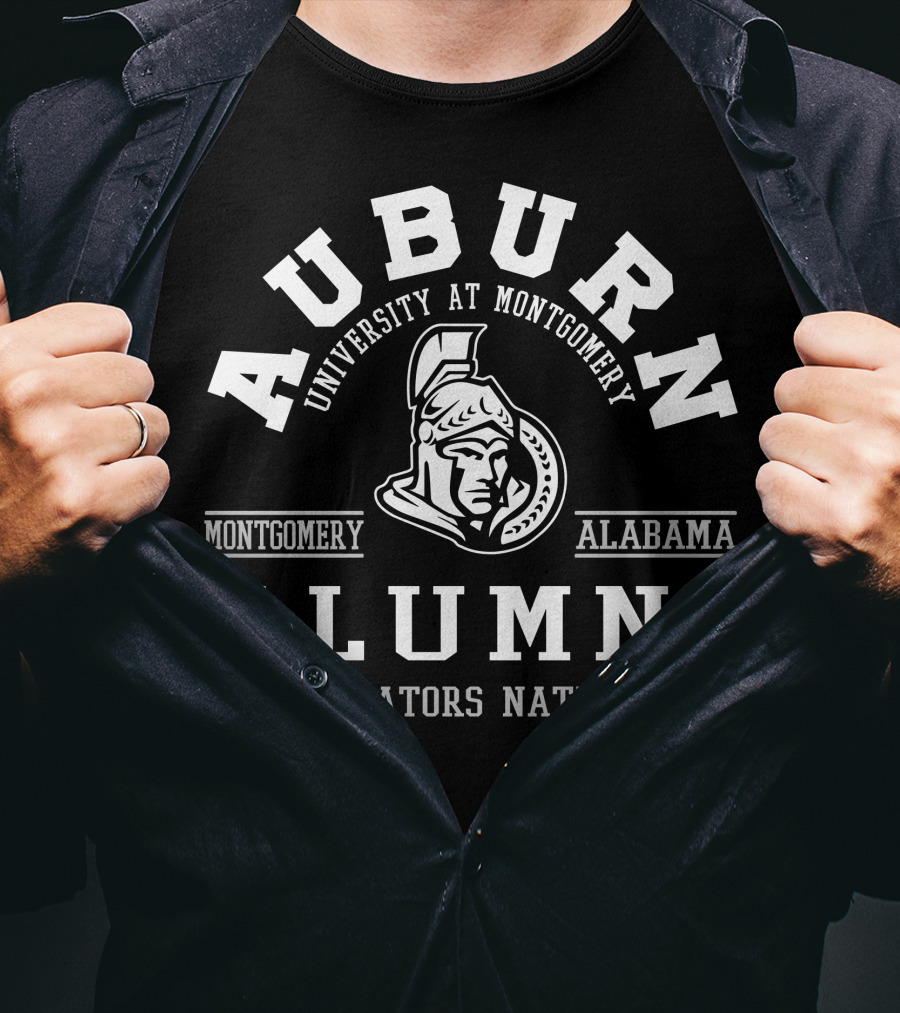 Auburn University At Montgomery Alabama Alumni Senators Nation T-Shirt