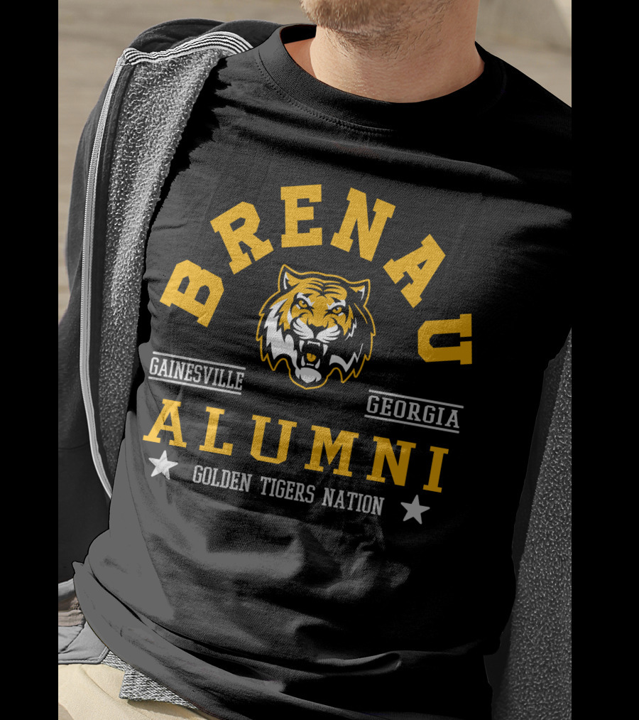 Brenau Alumni Golden Tigers Nation Gainesville Georgia T-Shirt