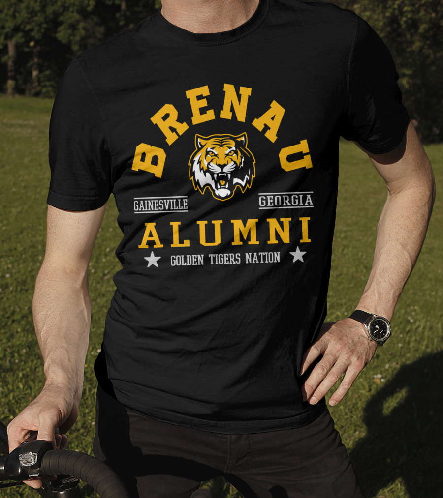 Brenau Alumni Golden Tigers Nation Gainesville Georgia T-Shirt