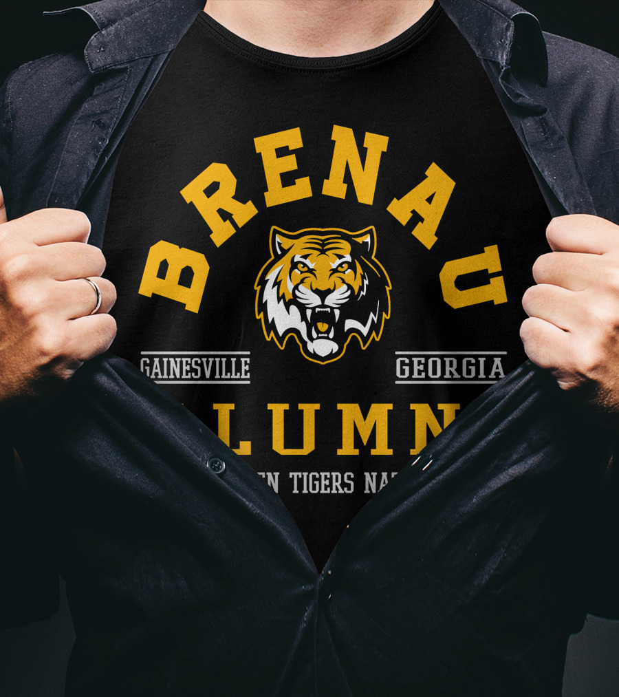 Brenau Alumni Golden Tigers Nation Gainesville Georgia T-Shirt