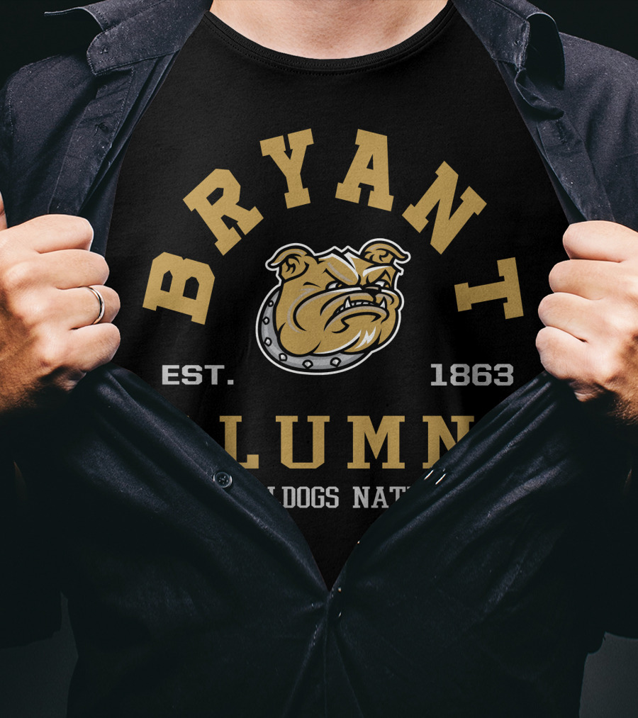 Bryant Alumni Bulldogs Nation Est. 1863 T-Shirt