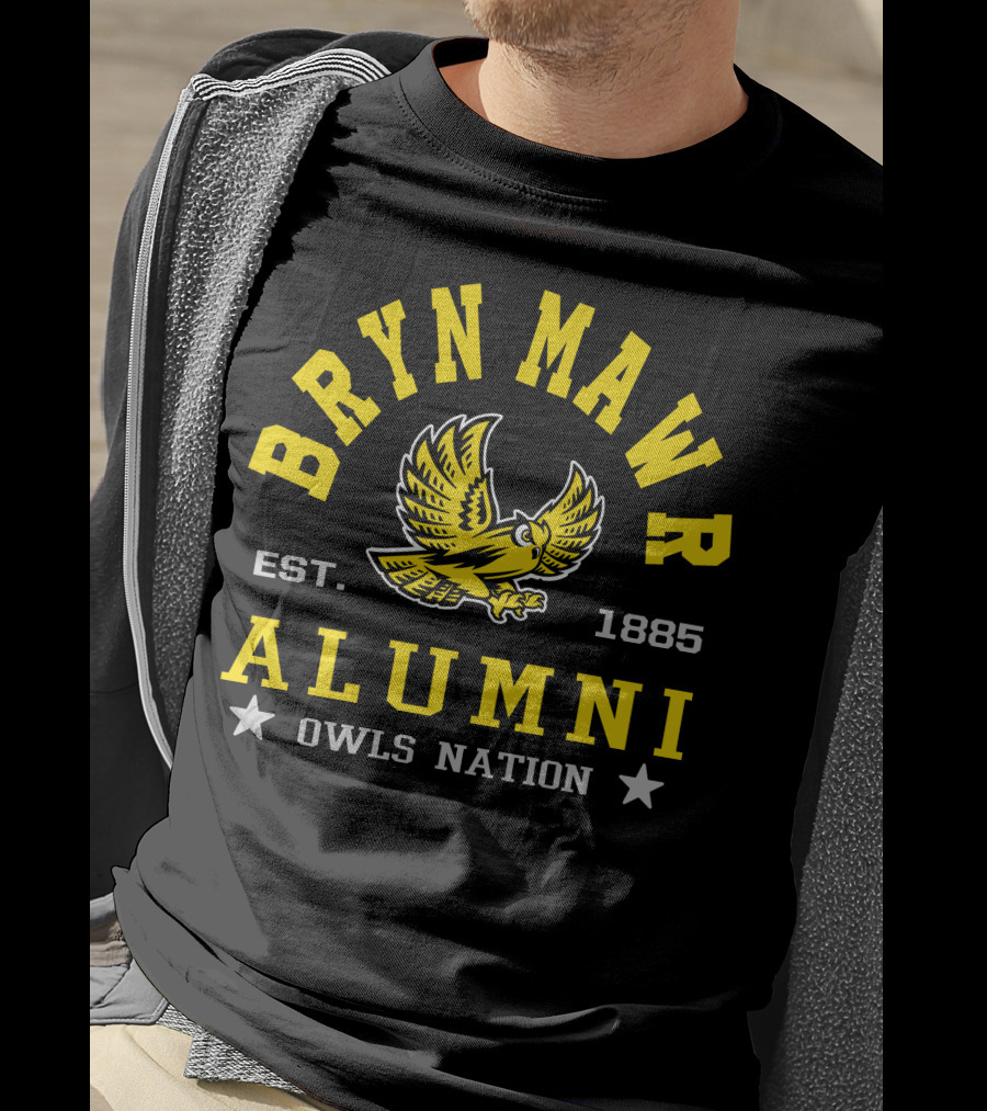 BRYN MAWR Alumni Owls Nation Est. 1885 T-Shirt