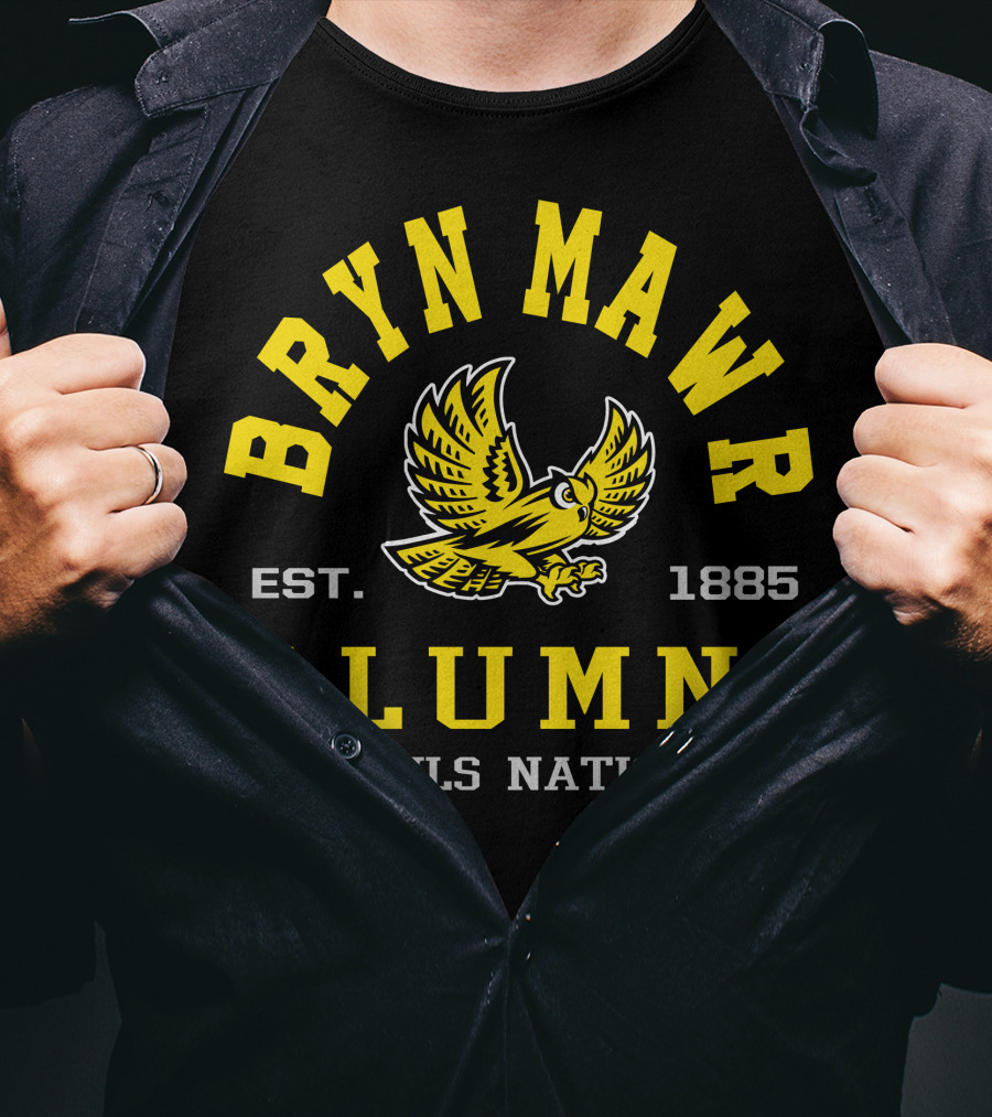 BRYN MAWR Alumni Owls Nation Est. 1885 T-Shirt