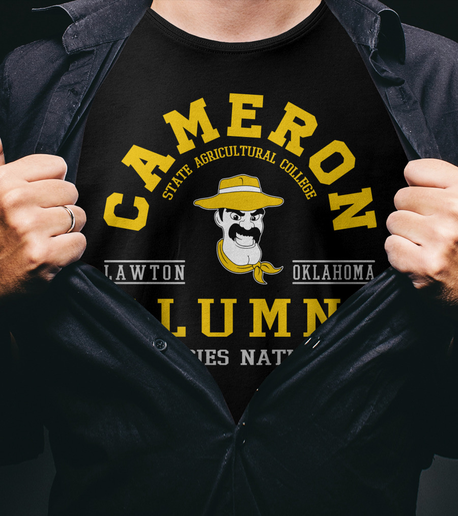Cameron State Agricultural College Alumni Lawton Oklahoma Aggies Nation T-Shirt