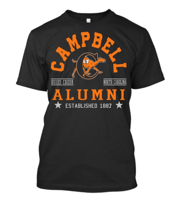 Campbell University Alumni Buies Creek North Carolina Established 1887 T-Shirt