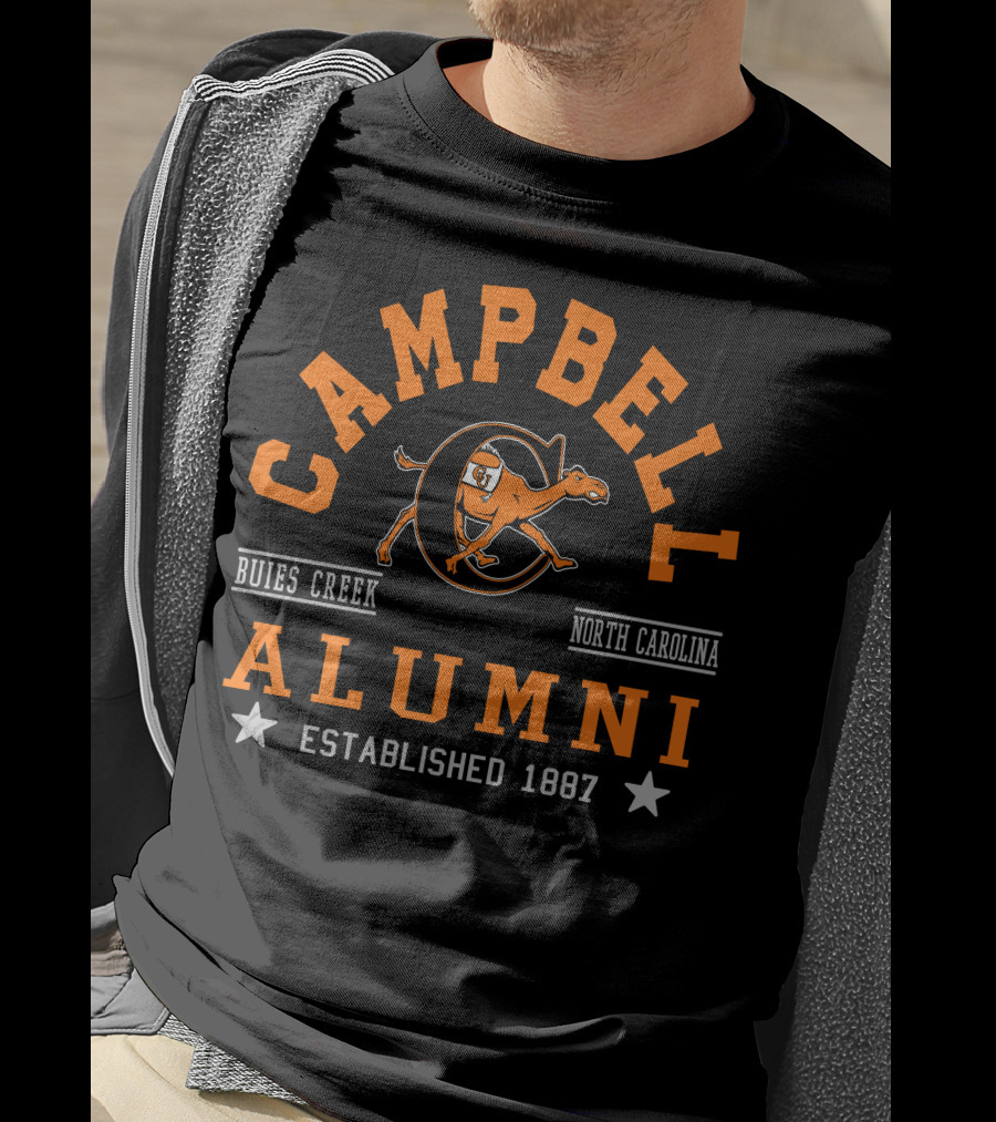 Campbell University Alumni Buies Creek North Carolina Established 1887 T-Shirt
