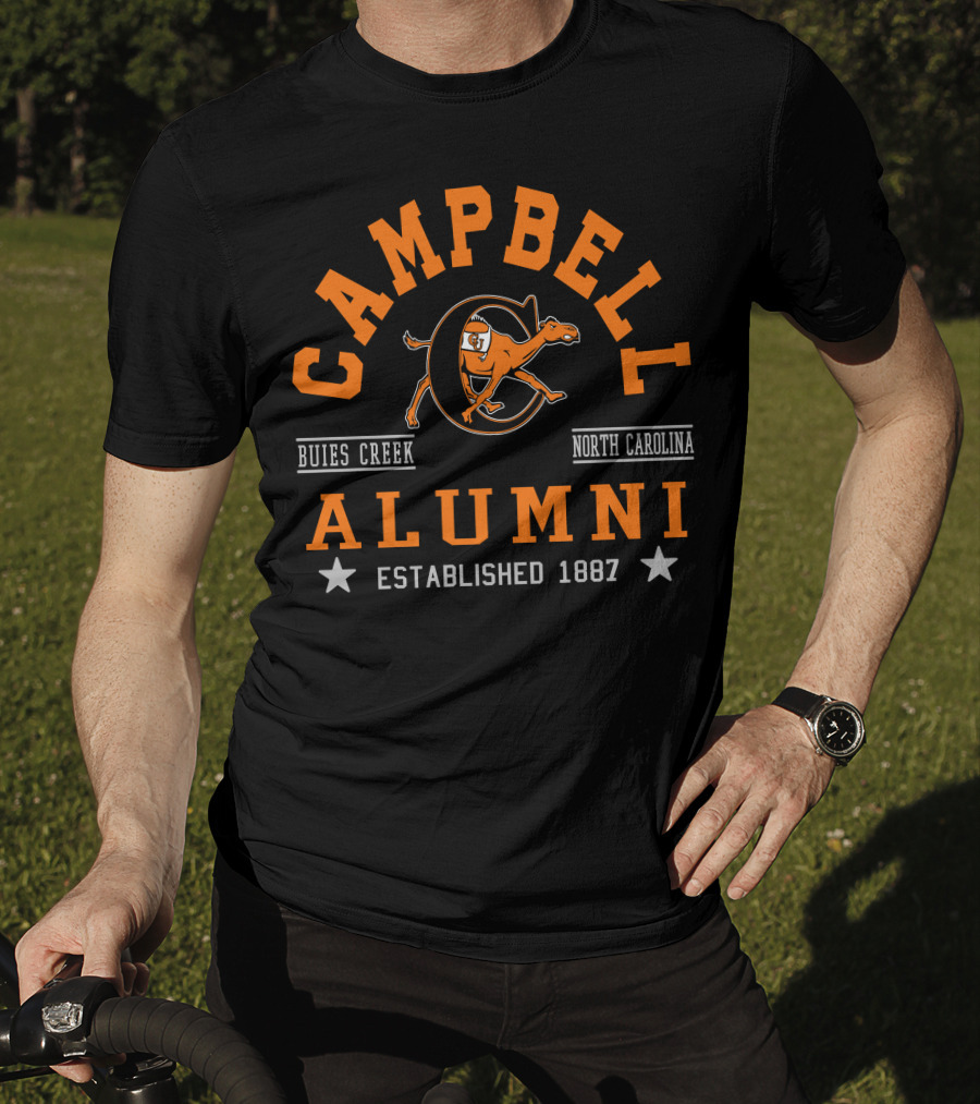 Campbell University Alumni Buies Creek North Carolina Established 1887 T-Shirt
