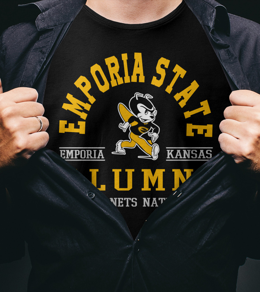 Emporia State Alumni Hornets Nation Emporia Kansas T-Shirt