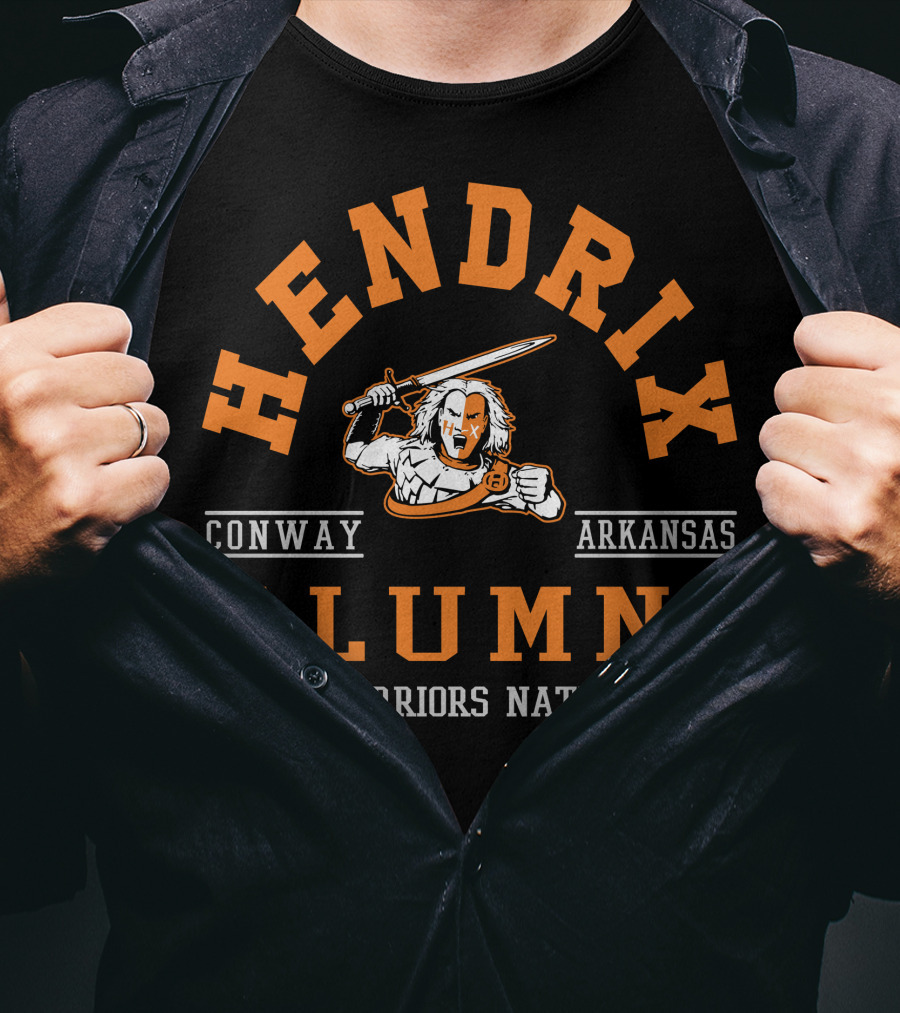 Hendrix College Conway Arkansas Alumni Warriors Nation T-Shirt