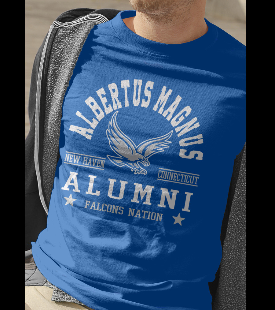 Albertus Magnus New Haven Connecticut Alumni Falcons Nation T-Shirt