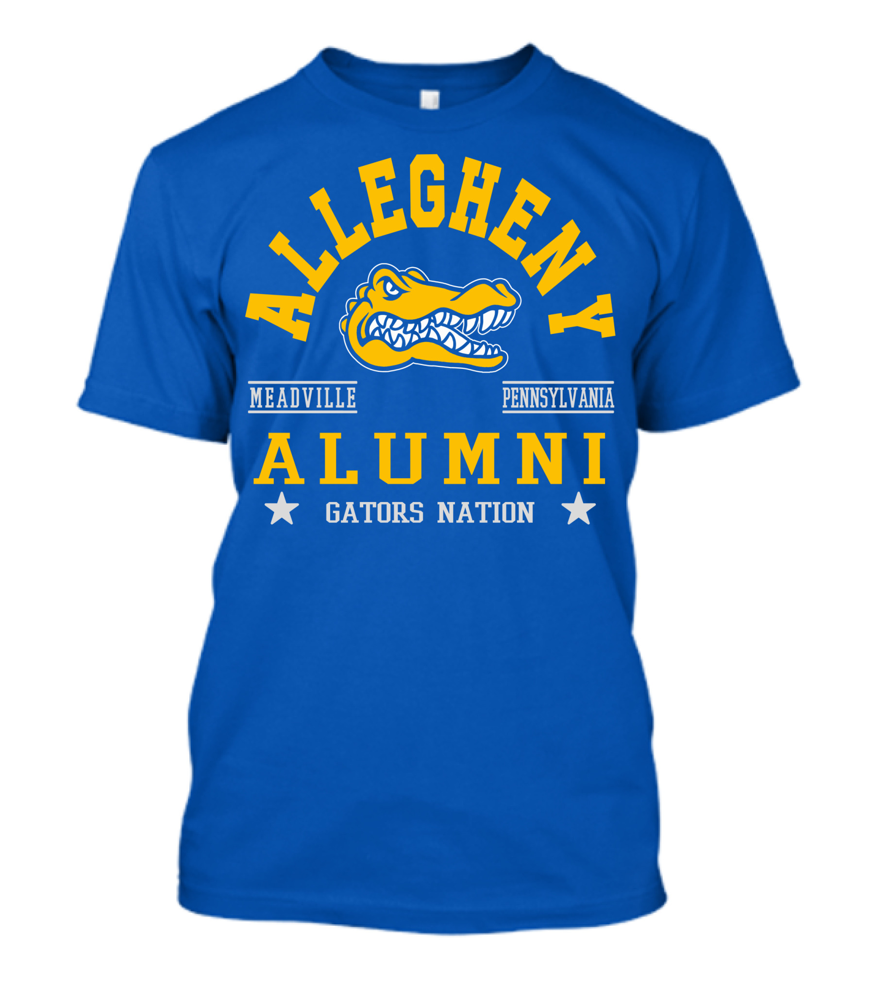 Allegheny Alumni Gators Nation Meadville Pennsylvania T-Shirt