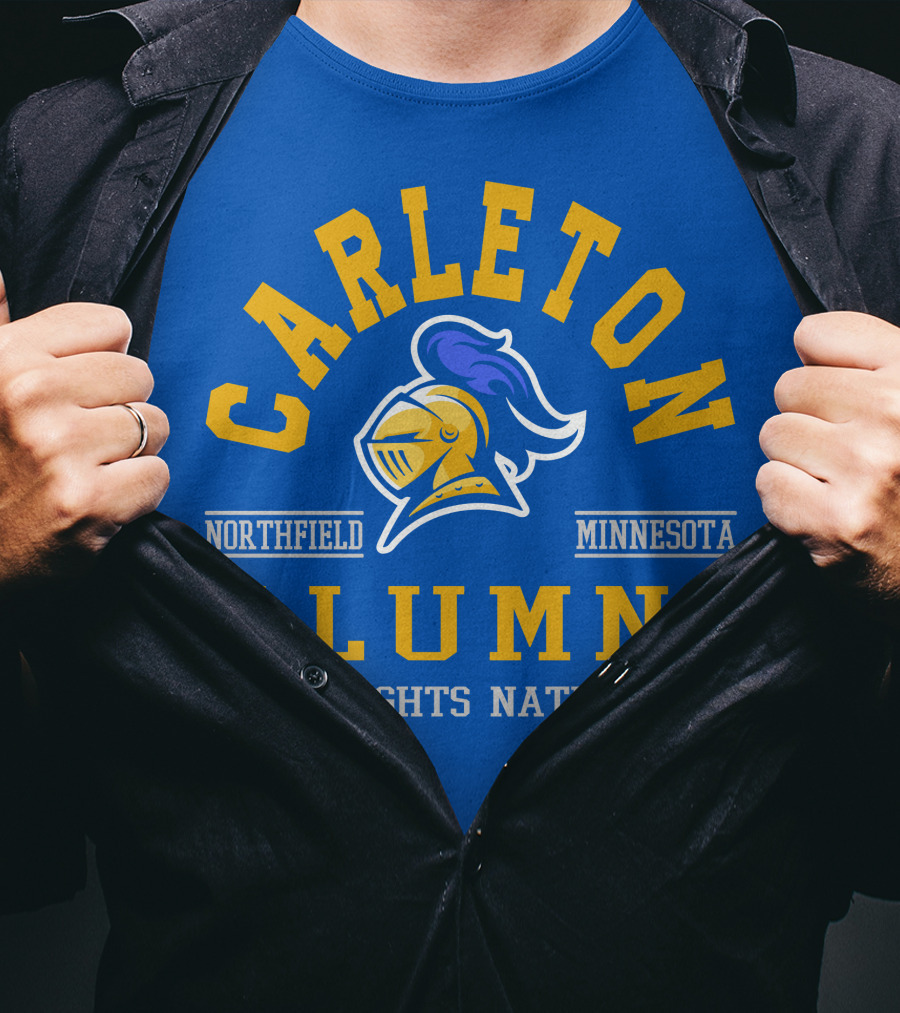 Carleton College Northfield Minnesota Alumni Knights Nation T-Shirt