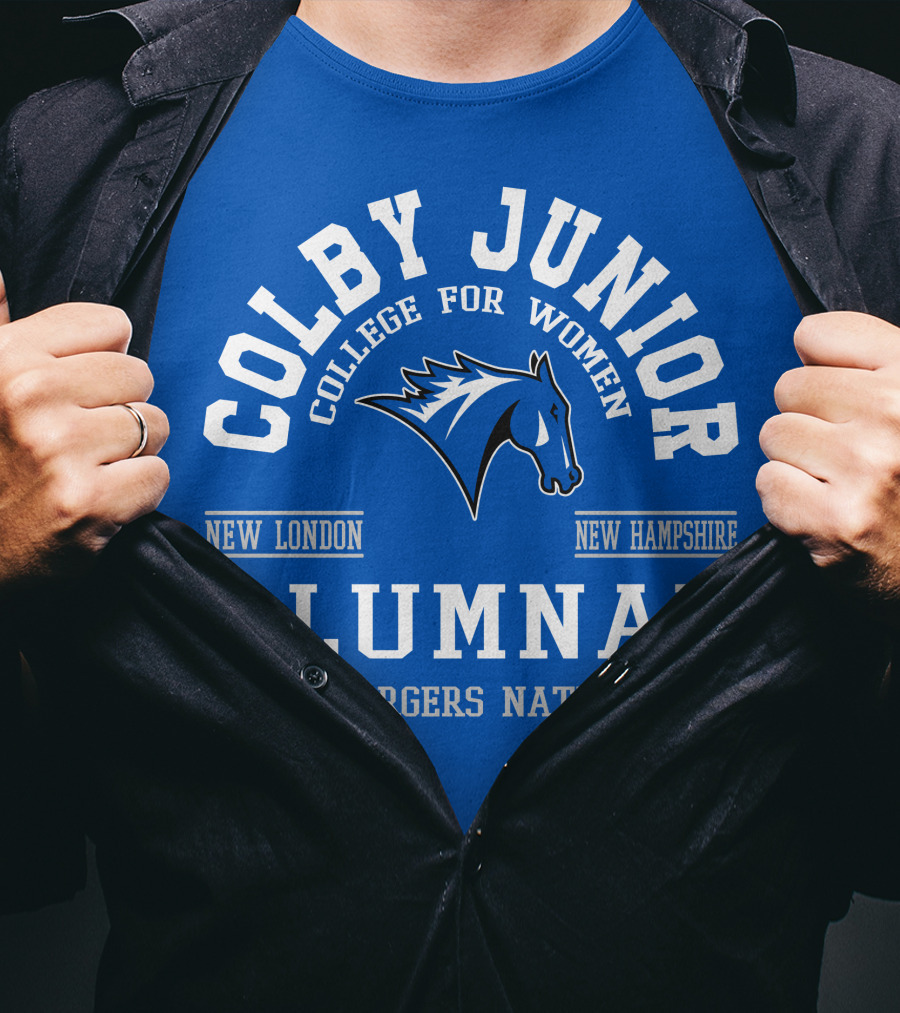 Colby Junior College For Women Alumnae Chargers Nation New London New Hampshire T-Shirt